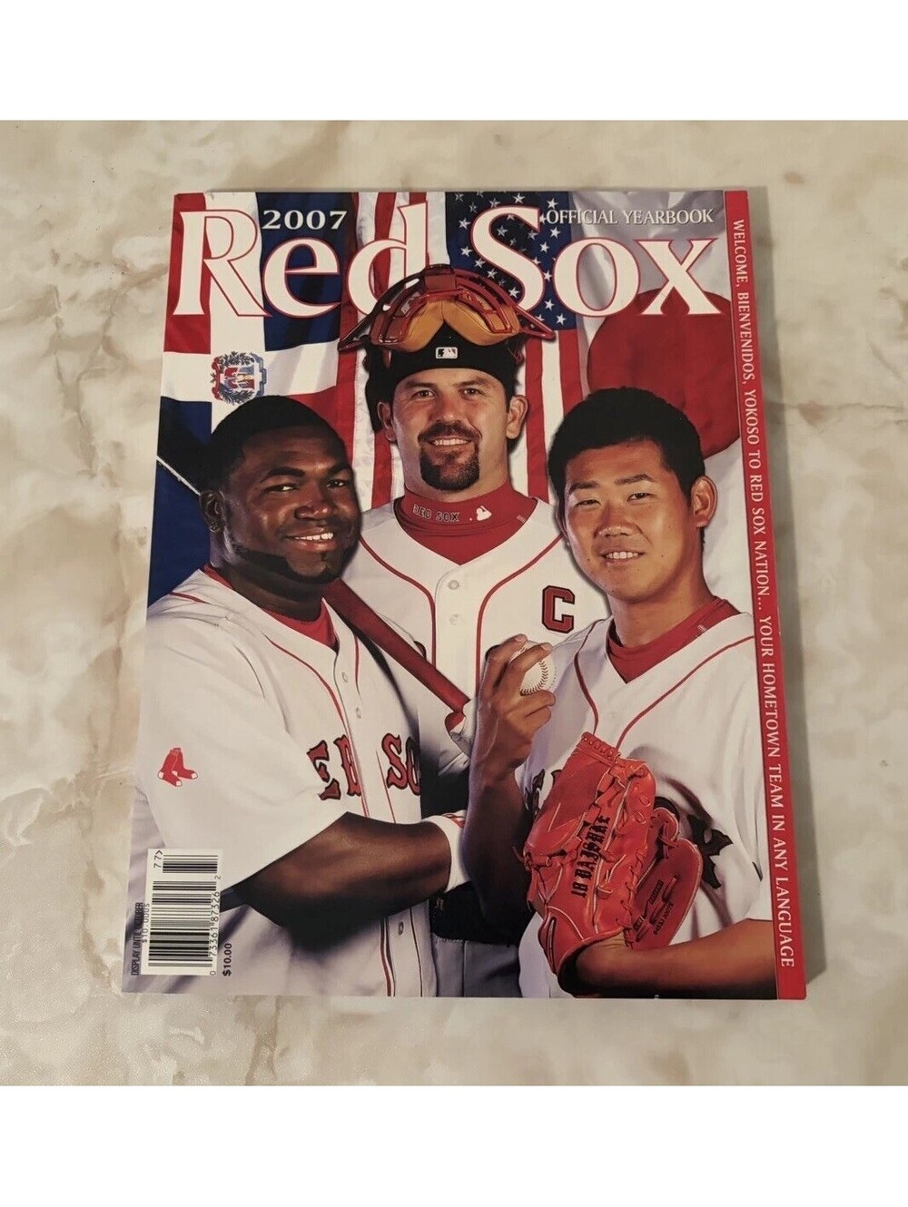 Limited Edition MLB Boston Red Sox 2007 World Series Championship Team Yearbook